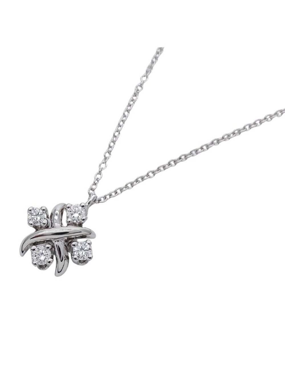 Tiffany & Co Necklace Diamond Jean Schlumberger Platinum